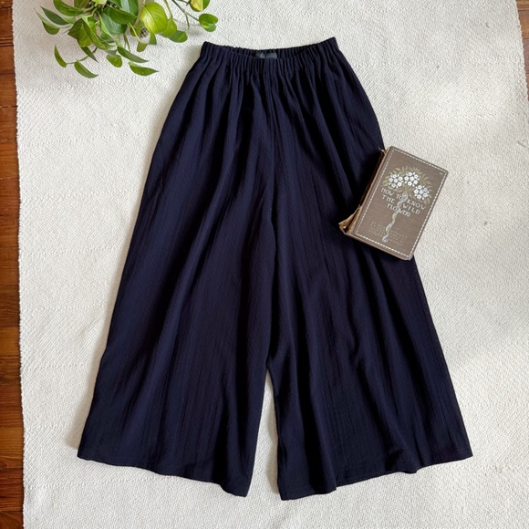 Creatures of Comfort 100% Wool Wide Leg Pants - Picture 1 of 6